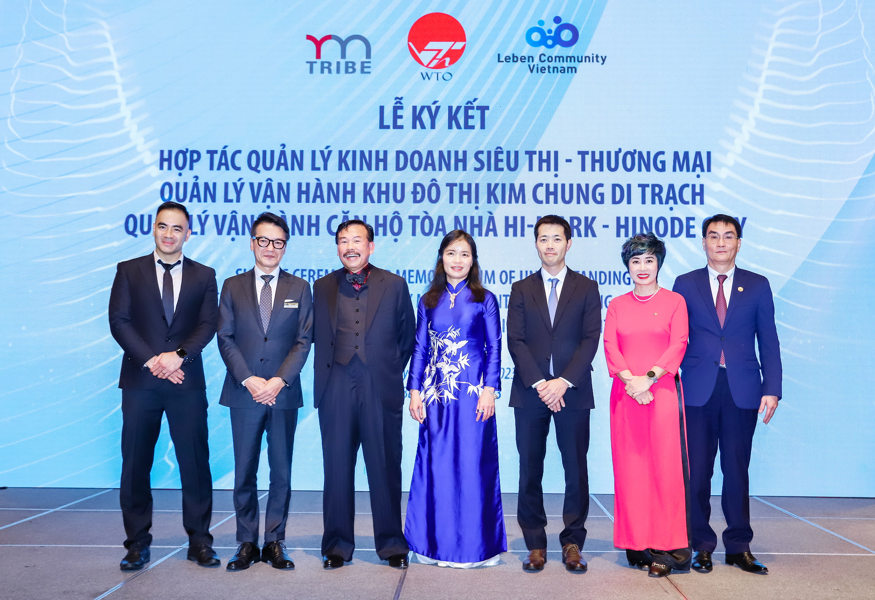 WTO – Leben – YMTribe – Cenland ký kết quản lý và phân phối dự án